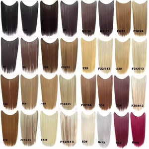 Extensiones de cabello ombre rubio tipo halo, cabello humano virgen, puntas gruesas, fáciles de usar, extensiones de cabello para toda la cabeza, para la belleza del cabello. - Product Image 1