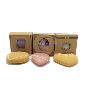 Konjac naturale per la pulizia del viso in polvere soffio per il bagno e il bagno detersivo Konjac Puff in polvere - Product Image 6