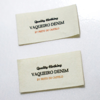 Etiqueta tejida personalizada con damasco en relieve, logotipo de silicona 3D con corte láser, etiqueta tejida de 2 cabezas para prendas de vestir, serigrafía