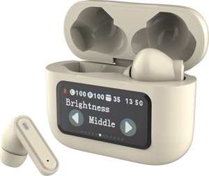 Pro TWS Earbuds Tiếng ồn hoạt động hủy bỏ với cảm ứng thông minh hiển thị kỹ thuật số <span class=keywords><strong>Bluetooth</strong></span> tai nghe - Product Image 2