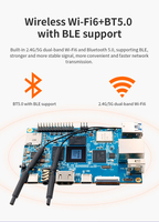 Orange Pi 5B Development Board 16GB RAM 256GB EMMC Rockchip RK3588S 8K Video Mini PC Wi-Fi6+BT5.0 Single Board Orange Pi.