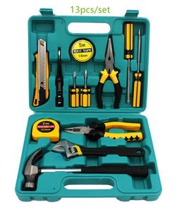 12pcs <b>Emergency</b> <b>Tools</b> Kit With Scissors Home Hardware Hand <b>Tool</b> Set - Product Image 2
