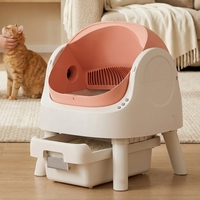 AutoScooper 11 Bac à litière intelligent pour chat avec nettoyage automatique, contrôle des odeurs, nettoyage facile, grande capacité, écologique et mode manuel