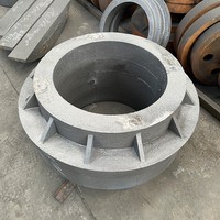 Pièces de machines en aluminium et acier moulées sur mesure en résine et en sable, pièces de fonderie en métal lourd, services de fonderie