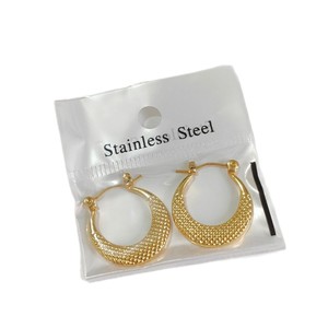 <span class=keywords><strong>Orecchini</strong></span> Geometrici a Cuore Rinhoo in <span class=keywords><strong>Acciaio</strong></span> Inossidabile Placcato Oro 18K PVD, Gioielli di Lusso per Donne e Ragazze - Product Image 6