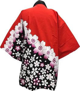 Manteau Happi japonais pour homme, inspiré des festivals, <span class=keywords><strong>Hanten</strong></span> Kimono, vêtement d'extérieur, Tokyo Matsuri, Cosplay, Streetwear, superposition décontractée - Product Image 5