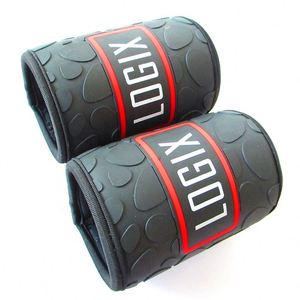 High Quality Rubber Tyre Stubby Can Holder Customized logo Black Beer Stubby Holder Rubber Can Holder - Product Image 1