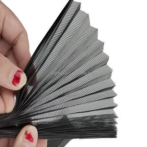 <span class=keywords><strong>Rideau</strong></span> de fenêtre anti-moustiques en polyester plissé au design moderne avec filet en PP <span class=keywords><strong>moustiquaire</strong></span> pliable - Product Image 1