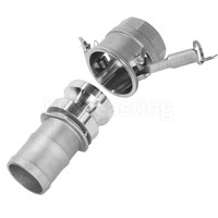Raccords rapides Camlock LUXE en aluminium, laiton, PP, PVC pour tuyaux plats de 1/2 à 12 pouces, type C+E, coupleurs mâles et femelles MIL A59326 NBR