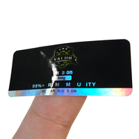 Étiquette autocollante holographique pour flacon en verre étanche VS-023 3 ml, étiquette personnalisée 10 ml, étiquettes adhésives 3 ml avec marque