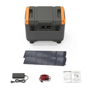 5000W Portable Powerstation 5376Wh Lithium Battery With 800W <b>Foldable</b> <b>Solar</b> <b>Panel</b> For Home RV Emergency Backup Power EU 220V - Product Image 1