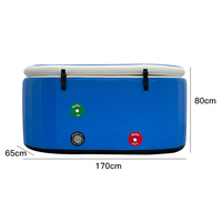 Syochi Factory Direct Cold Plunge Tub Canada Ice Bath Baignoire de glace gonflable avec refroidisseur pour bain de glace