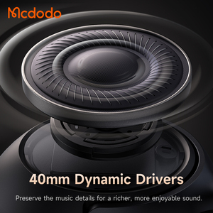 Tai nghe khử tiếng ồn chủ động MCDodo 140 ANC 70hrs trò chơi du lịch thể thao khử tiếng ồn AUX có dây + Tai nghe không dây - Product Image 4