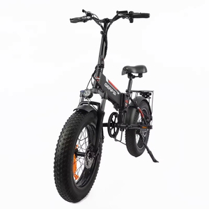 Vélo pliable stable, 7 vitesses, batterie au lithium 500W, 25-40 km/h, 48V 10.4Ah, moteur sans balais, cadre en aluminium, DZ-2025 E Bike DZ-20 - Product Image 4