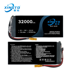 แบตเตอรี่ลิเธียมไอออน6S 32000mAh แบตเตอรี่ความหนาแน่นพลังงานสูงสำหรับโดรนเฮลิคอปเตอร์การเกษตร UAV เทคโนโลยีใหม่ - Product Image 2