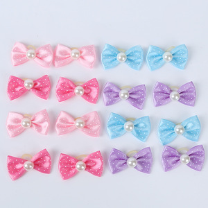 Cinta de goma con lazo para el pelo de perro, accesorios para mascotas, para Teddy <span class=keywords><strong>Yorkshire</strong></span>, venta al por mayor - Product Image 5