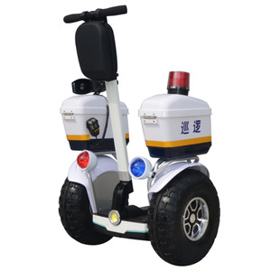 Scooter Eléctrico Autoequilibrado de Dos Ruedas Angelol Factory Beach Gyroscope Patrol con Manillar para Patrullaje - Product Image 1