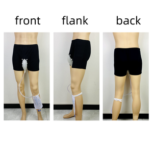 Male TPE <strong>External</strong> Drainage Bag Pants <strong>Catheter</strong> Belt Urinal Collector Urine Bag for Man Leg Urine Collection Bag - Product Image 3