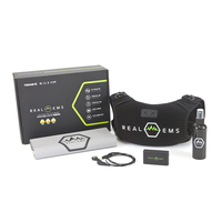 Masajeador de Hombros EMS, para Espalda Superior y Hombros, 4 Modos, 12 Niveles, Recargable por USB, 2 Años de Garantía, EMS REAL, Fabricante Coreano