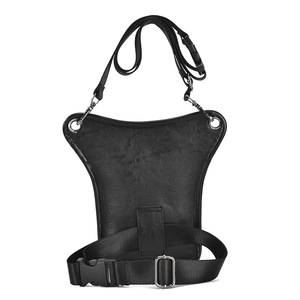 Bolso Bandolera de Piel Sintética PU, Impermeable, de Alta Calidad, Bolso Mensajero, Bolso Táctico para Pierna de Motocicleta para Hombre - Product Image 5