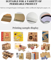 Imprimante automatique à grande vitesse FeedingSingle Pass Printer One Pass Digital UV Printer for Cup Fan Carton Package