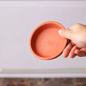 Handcrafted Terracotta Planter Plates <b>Set</b> of 10 for Indoor Outdoor Plant Drainage Saucers for Terracotta Pots Balcony Terrace - Product Image 1