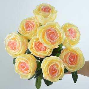 <span class=keywords><strong>Bouquet</strong></span> <span class=keywords><strong>de</strong></span> fleurs <span class=keywords><strong>de</strong></span> mariage 9 têtes <span class=keywords><strong>de</strong></span> roses artificielles, <span class=keywords><strong>bouquet</strong></span> <span class=keywords><strong>de</strong></span> mariée, arrangements floraux <span class=keywords><strong>de</strong></span> mariage, roses artificielles en <span class=keywords><strong>gros</strong></span> - Product Image 4