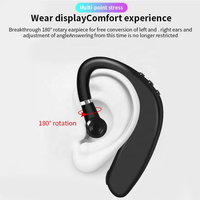 Headset Gamer Nirkabel Berkualitas Tinggi dan Tahan Lama dari Produsen, Stereo dengan Pengait Telinga, Earphone Handsfree