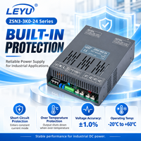 Alimentation industrielle à découpage réglable LEYU 3000W 24V 125A CV CC avec contrôle analogique 0-10V pour équipement industriel