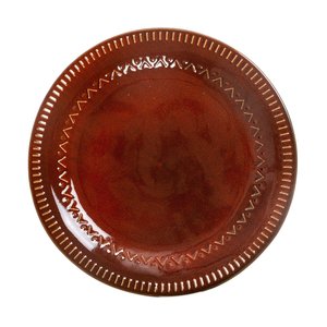 Juego de Platos y Tazones de Cerámica Vintage con Efecto de Horno, Color Rojo <span class=keywords><strong>Carmen</strong></span>, Vajilla para Restaurante y Hogar, Plato para Sopa, Plato para Pizza, Cocina - Product Image 5