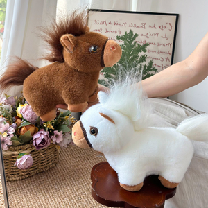 Juguete de Peluche de Caballo de Dibujos Animados de Alta Calidad, Adorable Peluche de Caballo, Juguete de Peluche Suave para Bebés - Product Image 3