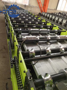 완전 자동 사다리꼴 890 프로필 ibr 지붕 시트 기계 새로운 모터 기어 금속 강철 모양 Tr4 Tr5 롤 성형 기계 - Product Image 4