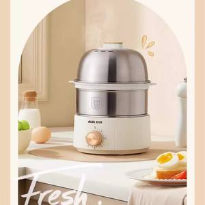 Olla para Huevos de Acero Inoxidable AUX de Doble Capa 304 de Grado Alimenticio con Función de Apagado Automático y Temporizador - Product Image 2