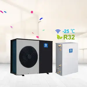 China Warmtepomp Verkoop 10kw 20kw Dc Inverter Mini Split Model Outdoor/Indoor Warmtepomp Verwarming Koelsysteem