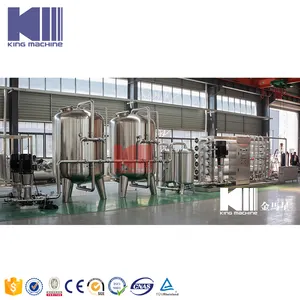 Industrial direct flow reverse osmosis system ro water treatment line