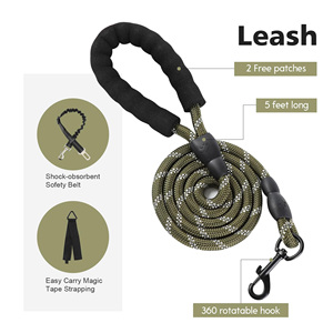 Arnés Táctico para <span class=keywords><strong>Perro</strong></span>, <span class=keywords><strong>Chaleco</strong></span> para <span class=keywords><strong>Perro</strong></span> <span class=keywords><strong>de</strong></span> <span class=keywords><strong>Servicio</strong></span> con Asa, Arnés Ajustable con Sistema Molle Antitirones para Perros Grandes, para Entrenamiento y Paseo - Product Image 3