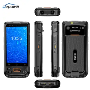 Android 12 5.0'' IP67 Rugged PDA Mobile Industrial 2.0 GHz NFC 1D 2D Barcode Scanner PDA Data Terminal With Infrared