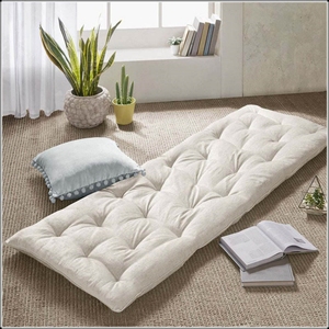 Vietnam Factory Thick Tufted Floor Mat OEM ODM Custom Logo Comfort Indoor Seat <b>Pad</b> For Home Reading And Tatami Rest - Product Image 1