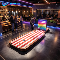 Projet d'amusement à haut retour sur investissement : Mini-golf d'aventure 9 ou 18 trous avec thème néon sombre personnalisé