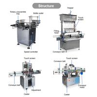 Machine automatique ORME pour le remplissage et le bouchage de boissons froides, jus chauds et eau en bouteille en verre