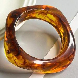 High Quality Glossy Finish Resin <b>Bangles</b> Non-Breakable Solid Build with Mix Color Patterns for Daily Use from <b>Indian</b> Supplier - Product Image 6