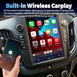 Reproductor Multimedia de Video para Automóvil con Pantalla IPS de 10.4 Pulgadas para Hyundai Creta 2017 2018 IX25, Radio de Automóvil Android 13, GPS 2Din, Autoradio, CARPLAY - Product Image 2