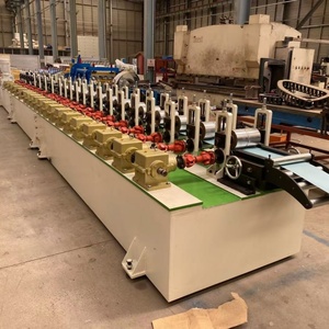 Hot bán hoàn toàn tự động PU cán màn trập cửa hình thành máy sắt mạ kẽm Con lăn đá đen cửa làm mang động cơ tường - Product Image 3