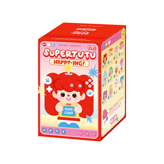 POPMART Wholesale 100% Original SUPERTUTU Fun ING Series Figures Cute PVC Mystery Blind Box Unisex LaubUB