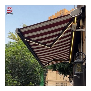 Auvent rétractable électrique d'extérieur en aluminium pour jardin/balcon/patio, système de couverture durable - Product Image 3