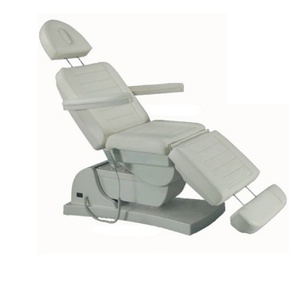 Table de massage électrique en cuir incurvée KISEN personnalisée pour soins du visage et cils, idéale pour salons de beauté et hôtels – Stock disponible - Product Image 4