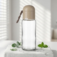 Press Type Salt Control Bottle Sealed Moisture Proof Metering Seasoning Bottle