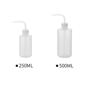 Tattoo Eyelash Cleaning Bottle Elbow Plastic <b>Washer</b> High Resilience Washing Tool for Salon Use - Product Image 4