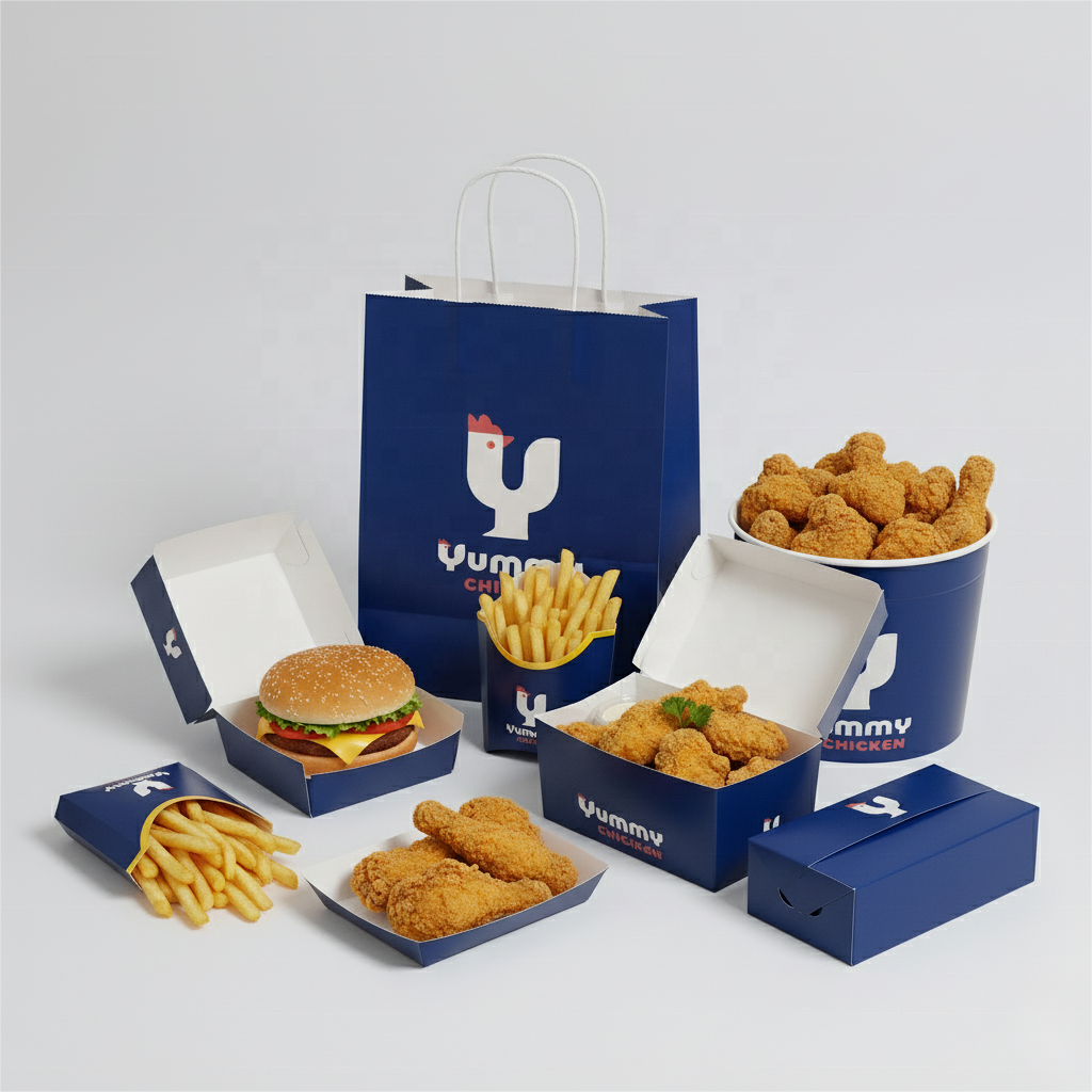Best Selling Custom French Fries Packaging Box Eco-Friendly - Main Image