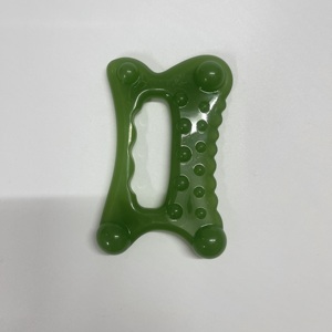 Masseur corporel en résine de couleur blanche, outil multifonctionnel Gua Sha avec nodules - Product Image 5